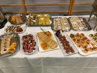 zdjecie catering deska jedzenie